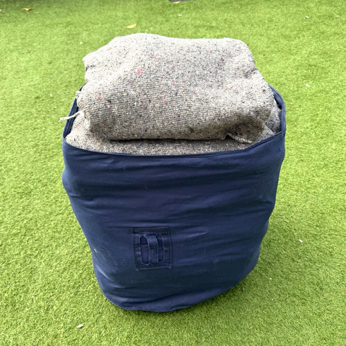 Grey moving packing blankets - moving/packing,