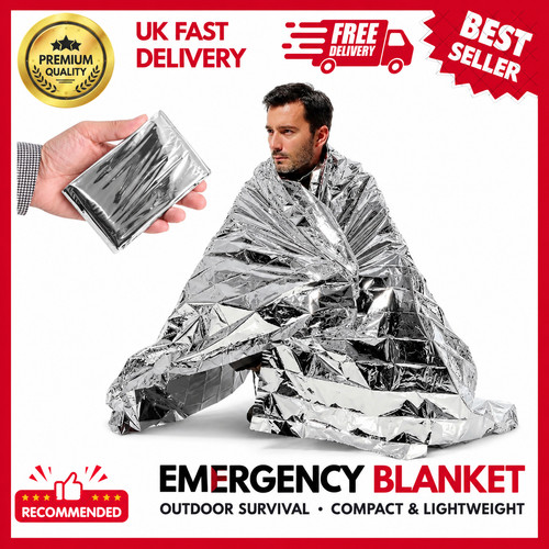 12pack emergency blanket foil - 12pack,